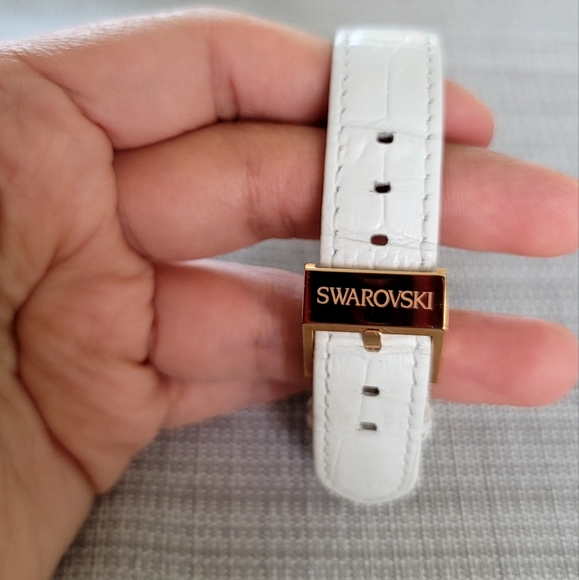 SWAROVSKI Ladies Leather Strap Watch - Picture 6 of 14